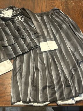 Wednesday Addams Nevermore Academy Kids Costume Size Medium